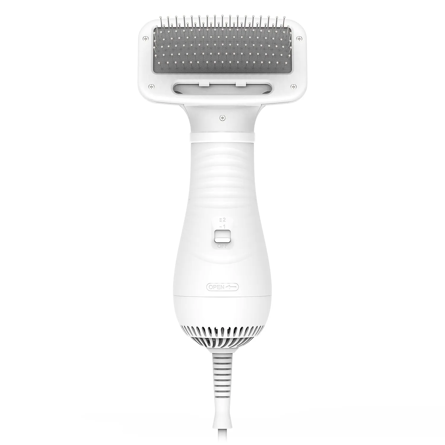2-in-1 Pet Grooming Hair Dryer with Brush