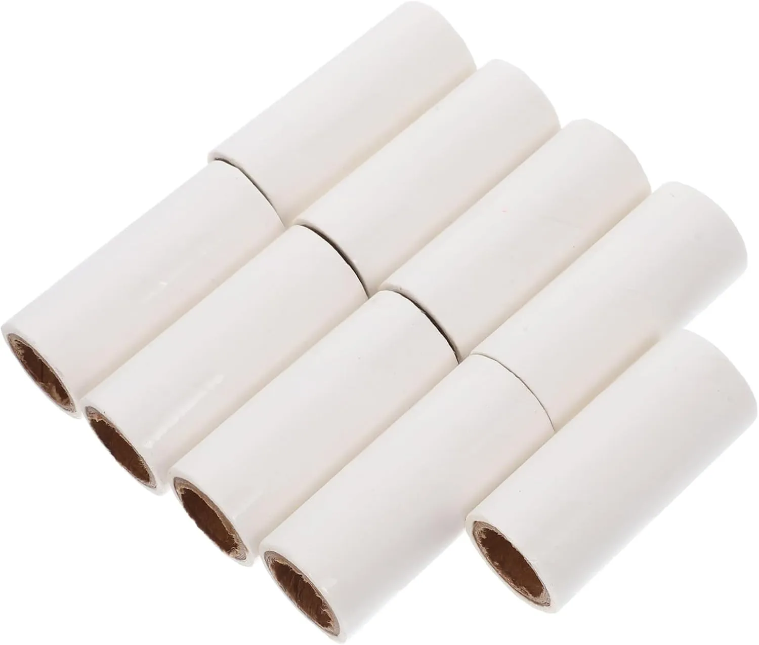 9pcs Extra Sticky Lint Roller Refills for Pet Hair Removal High Adhesion Replacement Travel Friendly Mini for Clothing Carpets and Furniture