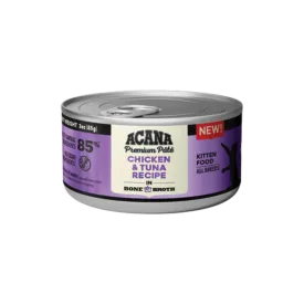 Acana Premium Pâté, Chicken & Tuna Kitten Recipe Wet Kitten Food