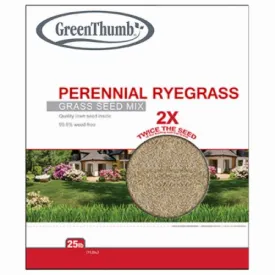 Barenbrug GTPRG25 25 LB Bag of Perennial Ryegrass Seed Mix - Quantity of 2