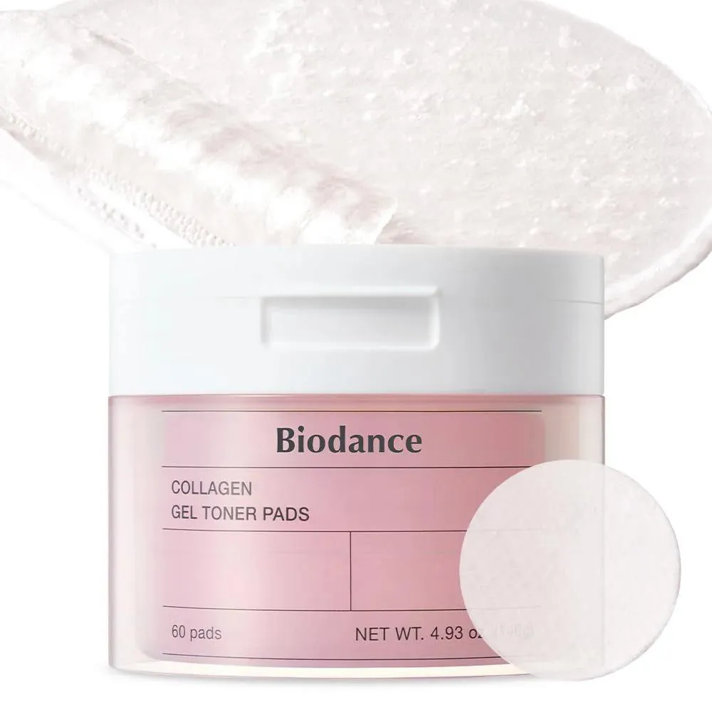 Biodance Toner Pads 60pads 贝欧丹斯胶原蛋白凝胶爽肤垫 140g