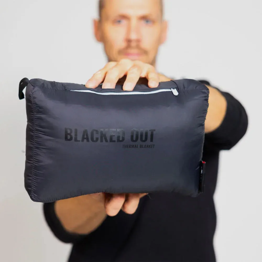 Blacked Out Airwrap - Puffy Adventure Blanket