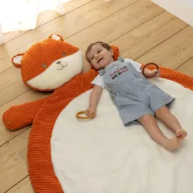 Crawling blanket for babies. Baby play blanket. Soft quilted blanket for kids. Baby floor pillow. Crawling blanket for newborns. Interactive blanket for playing and relaxing. Play Mat XL.