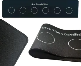 Dog Button Mat  6-Button Placement Pad for Communication and Talking Training (Buttons Not Included)