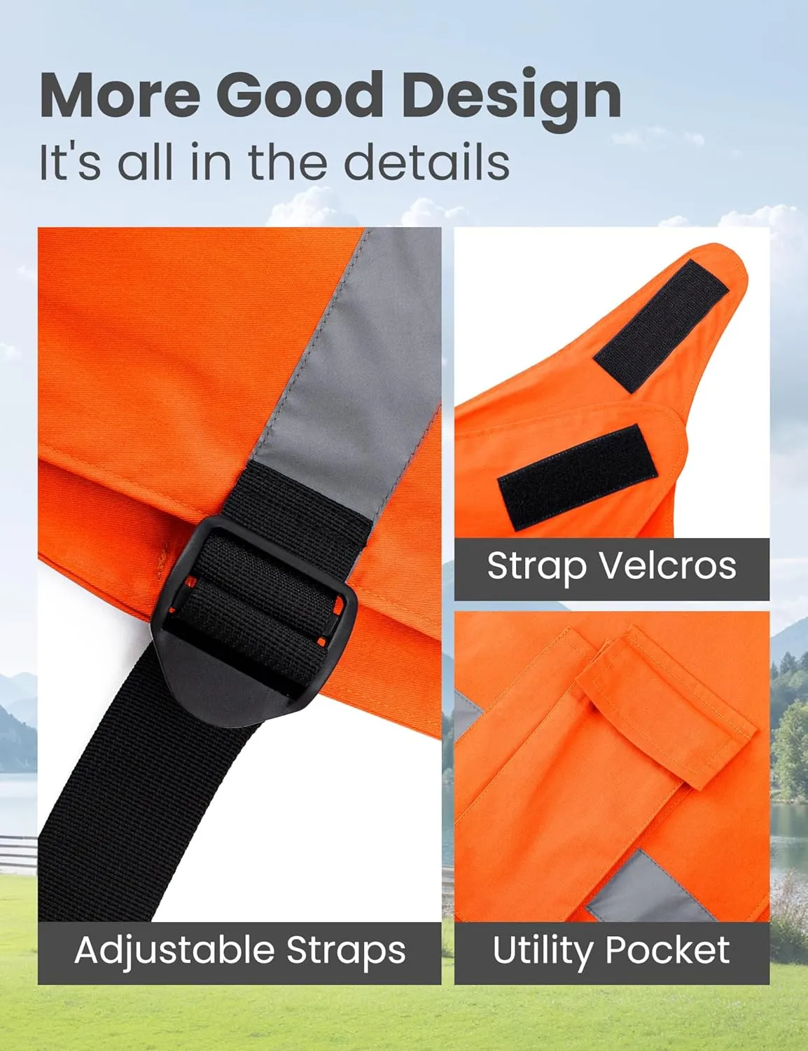 HENNCHEE Cooling Safety Vest for Men & Women, 12PCS Ice Packs, Body Cool Clothing for Hot Weather Outside Workers
