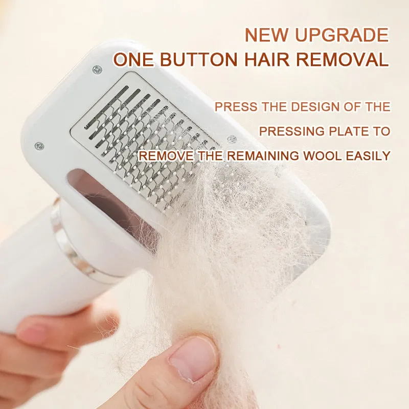 New Upgrade 2-in-1 Dog Hair Dryer Adjustable Speed Temperature Cat Dog Grooming hair dryer Comb Brush Low Noise Pet Products