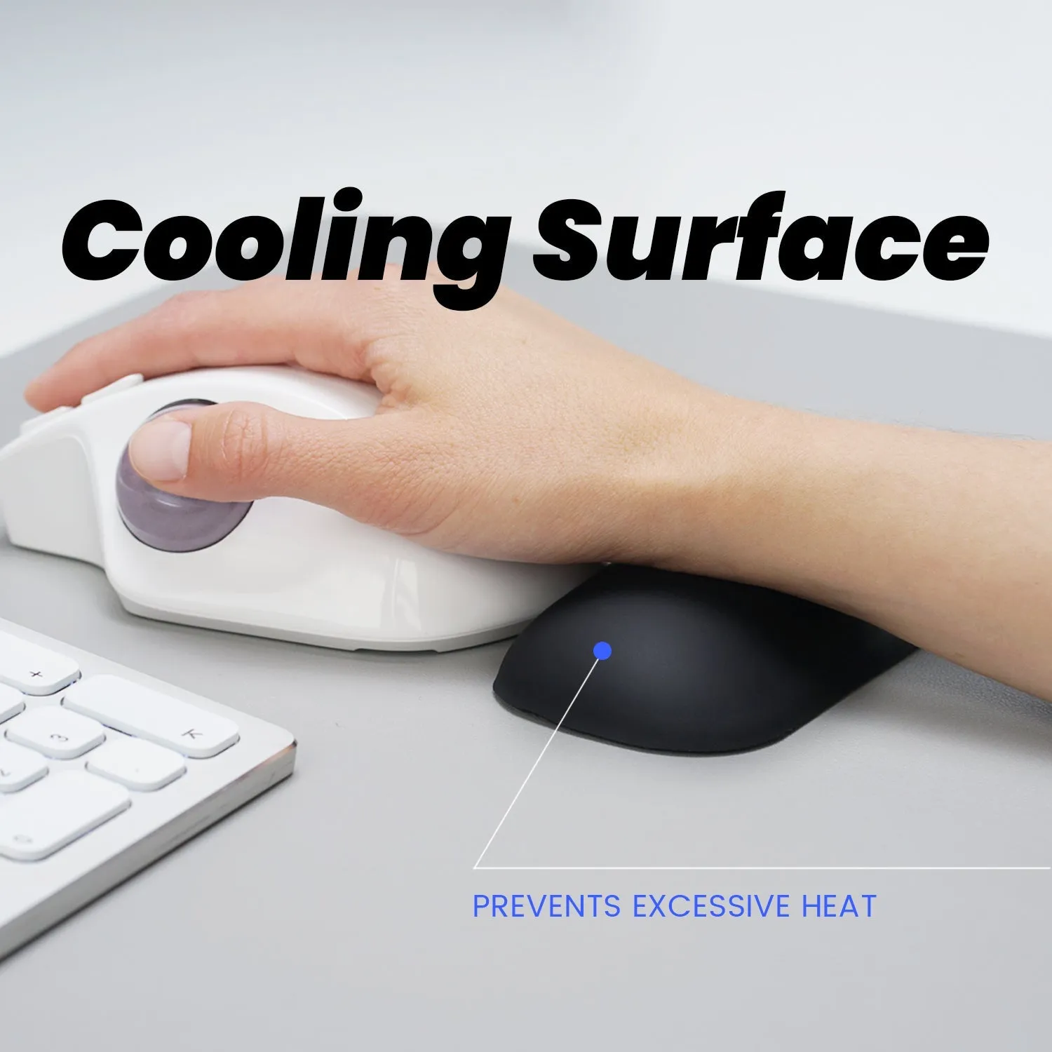 PERIPRO-101 - Ergonomic Mouse Wrist Rest Pad