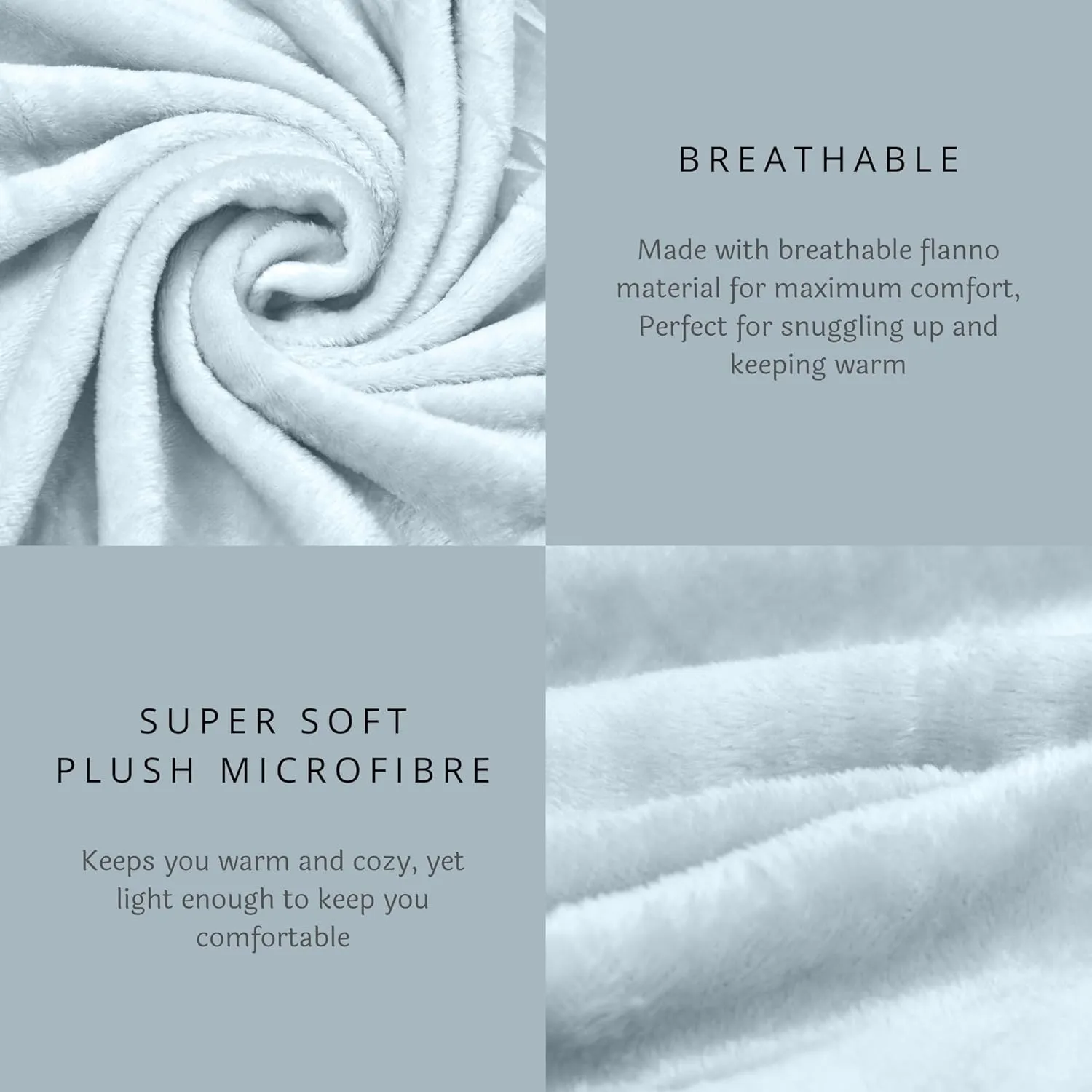 Pet Blanket - Lightweight Breathable Warm Cozy Soft Throw Blanket - Ice Water Blue - 30x40 Inches