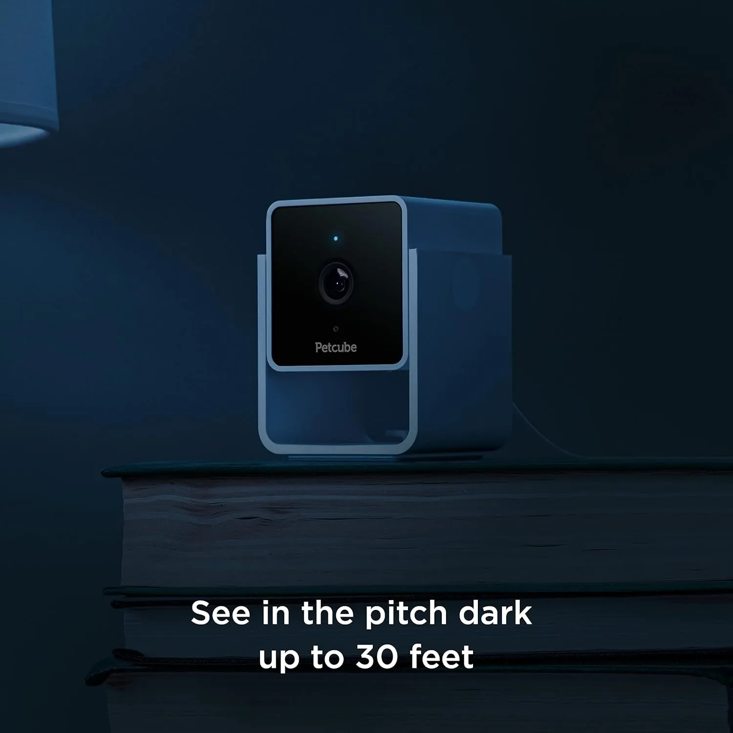 Petcube Cam Indoor Home Security Camera with 1080p HD Video, Two-Way Audio, Motion Detection, and Phone App, Night Vision Wi-Fi Camera for Apartment Security, Video Baby Monitor, Pet Camera (2pack)