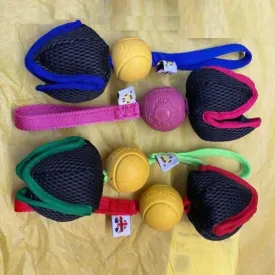 POWER PAWS POCKET Advanced Tulip Styled Dog Training Ball with foam ball