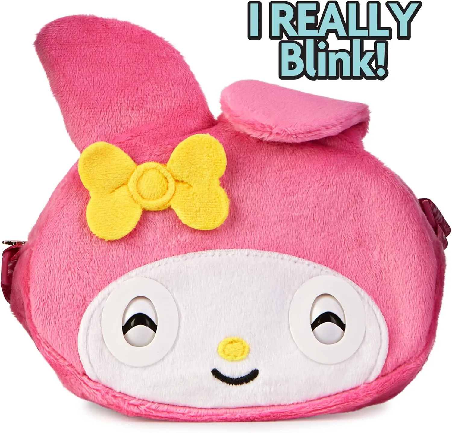Purse Pets, Sanrio Hello Kitty and Friends, My Melody Interactive Pet Toy & Crossbody Kawaii Purse, Over 30 Sounds & Reactions, Girls & Tween Gifts