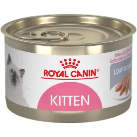 Royal Canin® Feline Health Nutrition Kitten Loaf In Sauce Canned Cat Food, 5.1-oz Case of 24