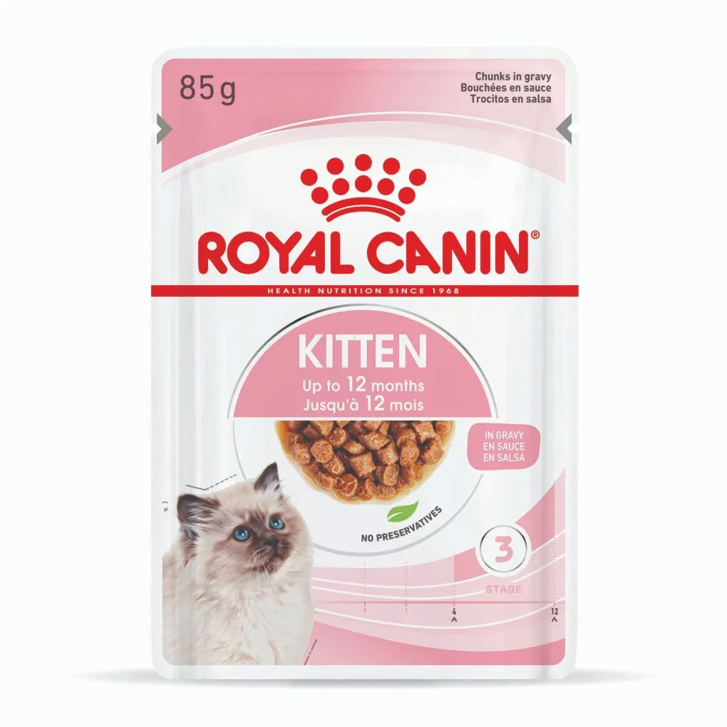 Royal Canin Kitten Gravy Pouches