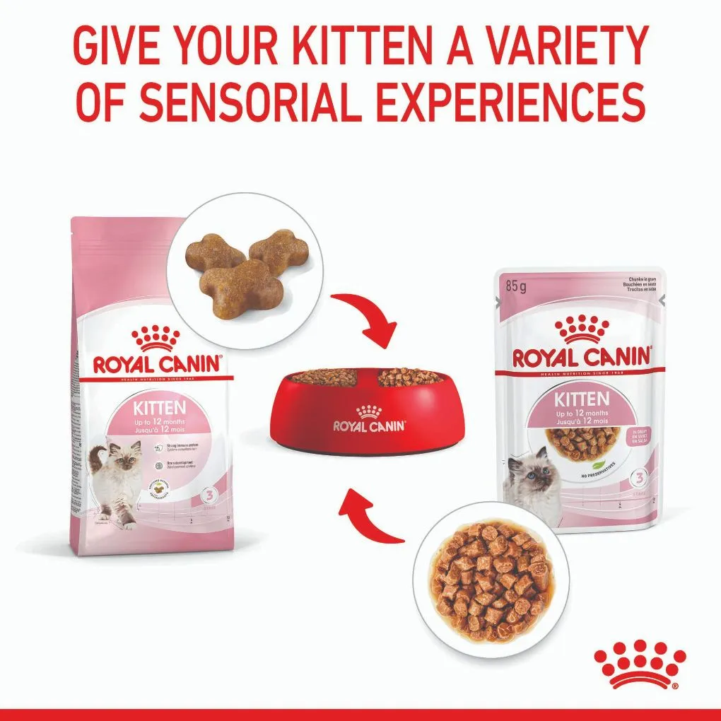 Royal Canin Kitten Gravy Pouches
