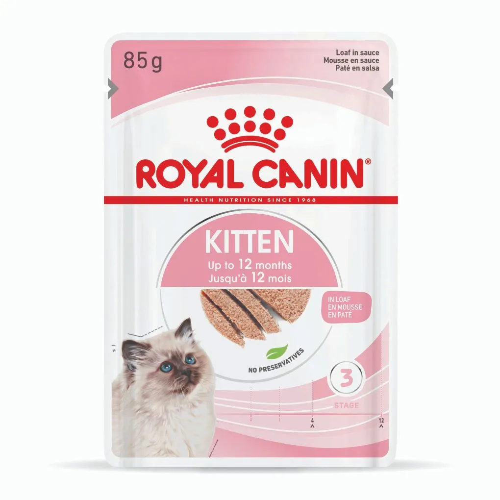 Royal Canin Kitten Loaf Pouches