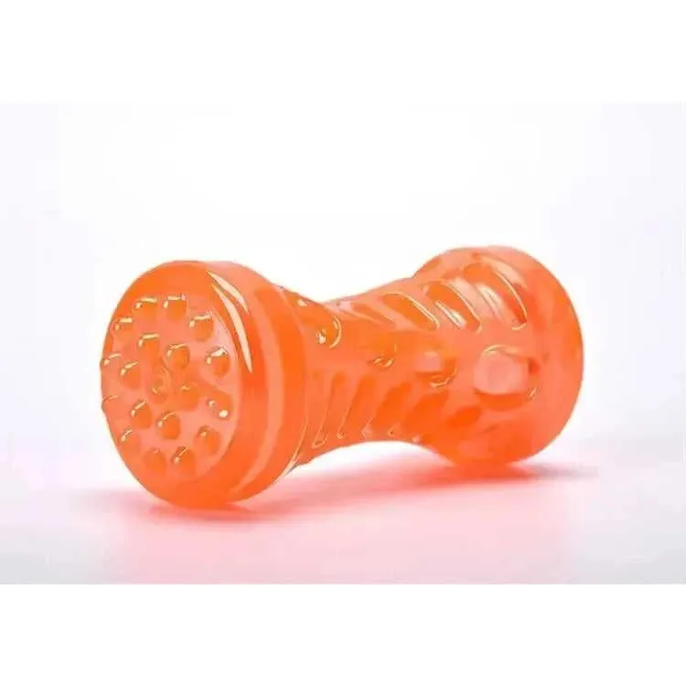 Rubber Puppy Chew Toys Bite Resistant Pet Toys Sturdy Dog Toys Interactive Puppy Play Toys Dog Bones Rubber Puppy Chew Toys