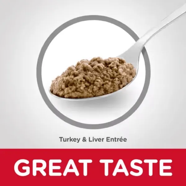 Science Diet Adult Turkey & Liver Entree Canned Cat Food, 5.5oz
