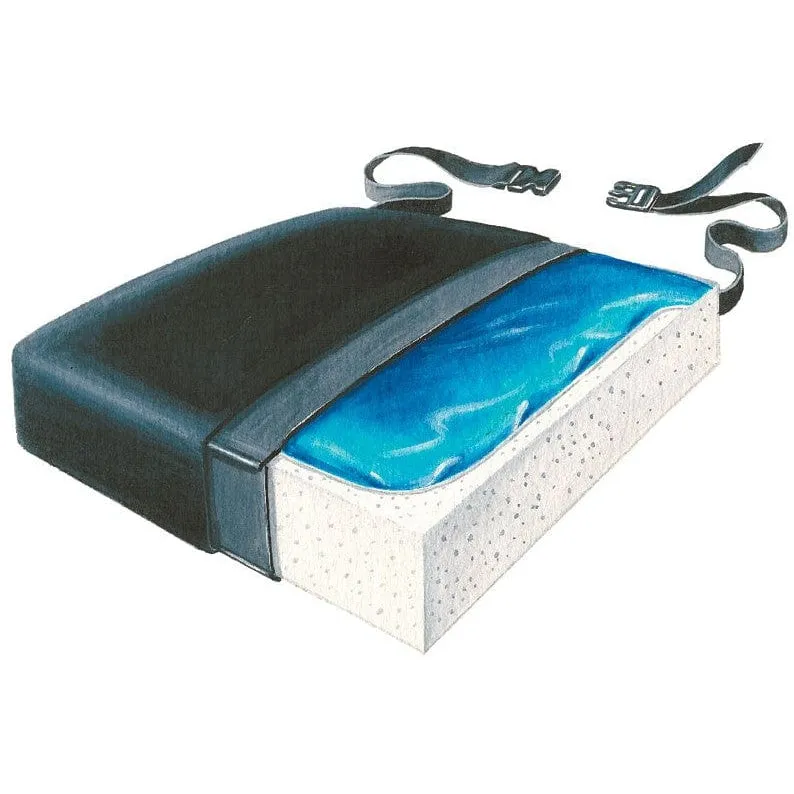 Skil-Care Bariatric Gel-Foam 26" Cushion with LSI Cover, 20 x 3"