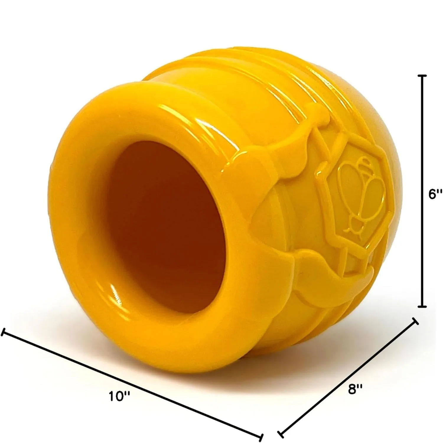 SodaPup Honey Pot Durable Rubber Treat Dispenser