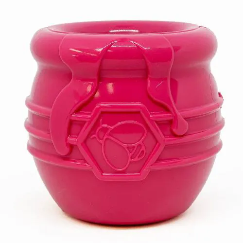 SodaPup Honey Pot Durable Rubber Treat Dispenser