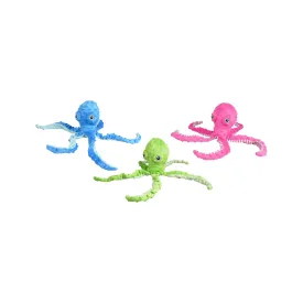 Squeaky Octopus Plush Pet Toy