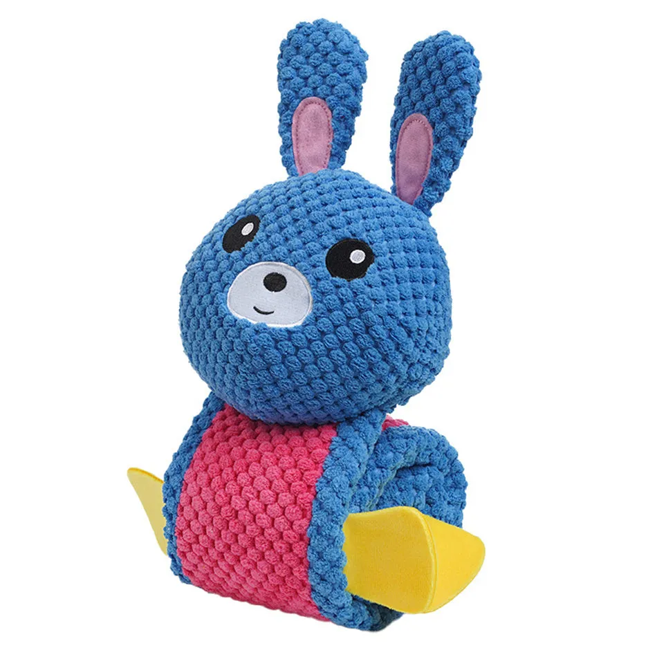 Squeaky Plush Snuffle Dog and Cat Puzzle Toy