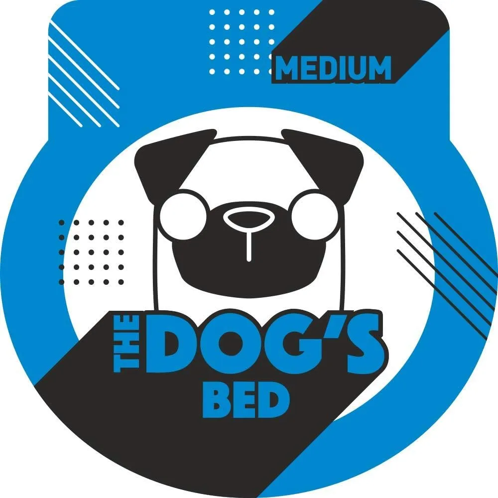The Dogs Bed, Orthopedic Standard Foam Waterproof Dog Bed with Standard Support, Medium Grey with Black Trim, Waterproof, Supportive Dog Bed with Replaceable Covers, Veterinary Approved