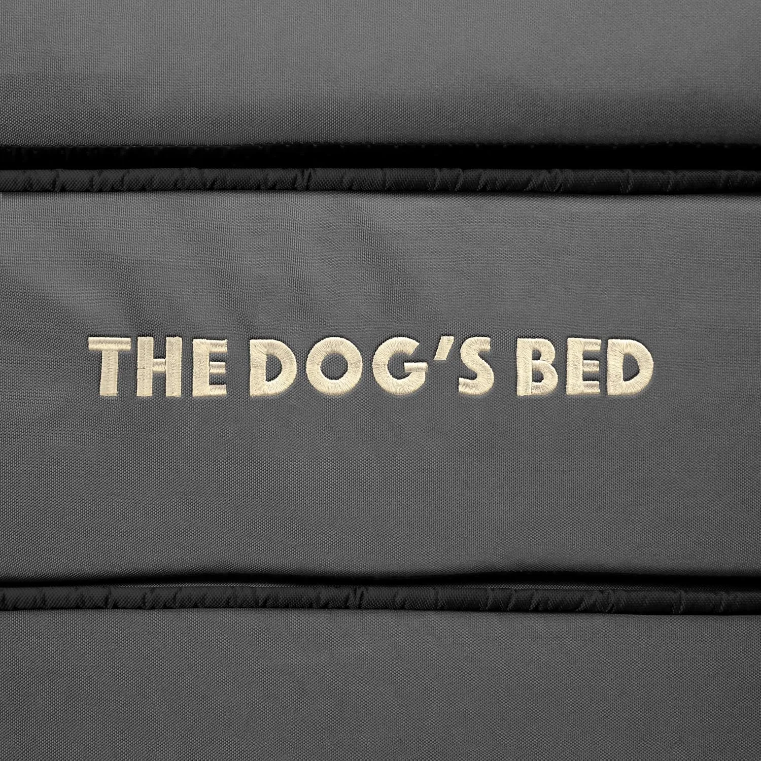The Dogs Bed, Orthopedic Standard Foam Waterproof Dog Bed with Standard Support, Medium Grey with Black Trim, Waterproof, Supportive Dog Bed with Replaceable Covers, Veterinary Approved