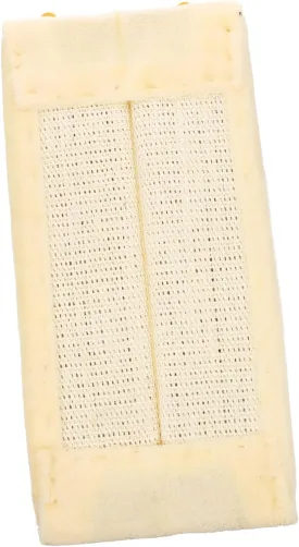 TOYANDONA Wall Mounted Cat Scratching Post Natural Sisal Scratch Board for Cats Protects Furniture Walls Beige Color for Easy Installation